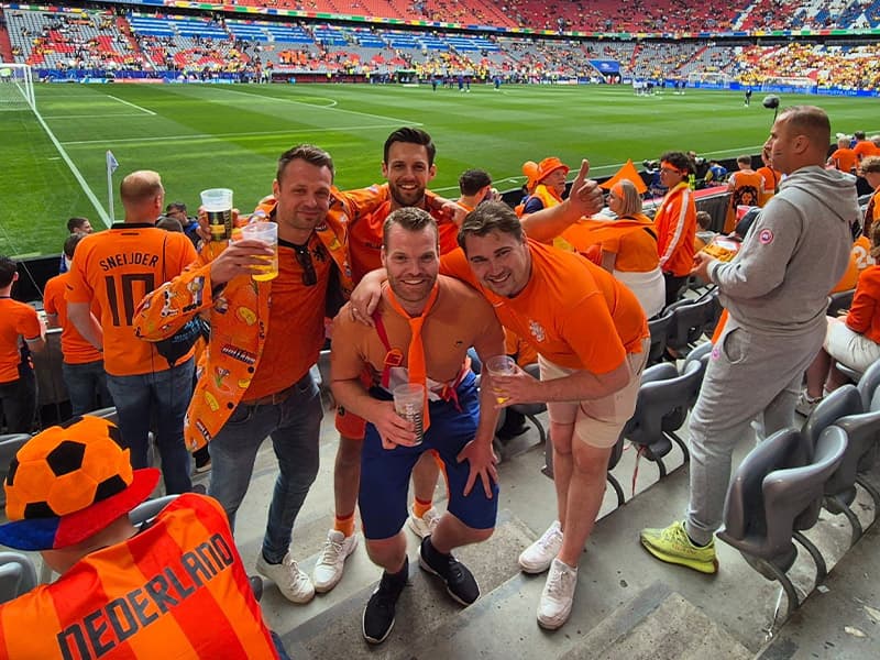 Bas Blanken bij Nederland – Roemenië (EK)